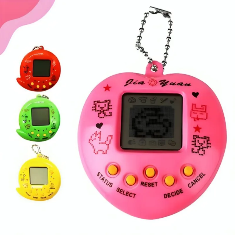 Animal Virtual Tamagotchi Vermelho Game Brinquedo