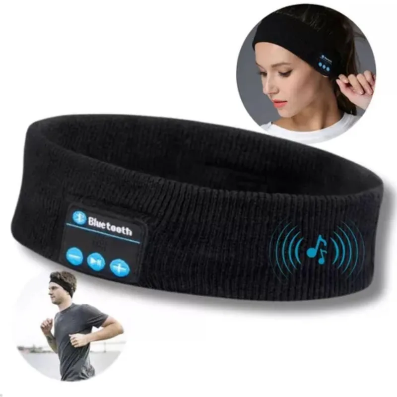 Faixa De Cabeça Esportiva Com Fone Musical