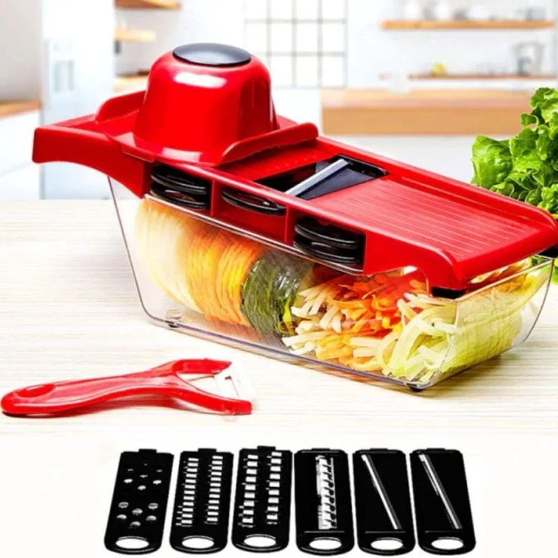 Picador De Legumes E Frutas 5 Em 1