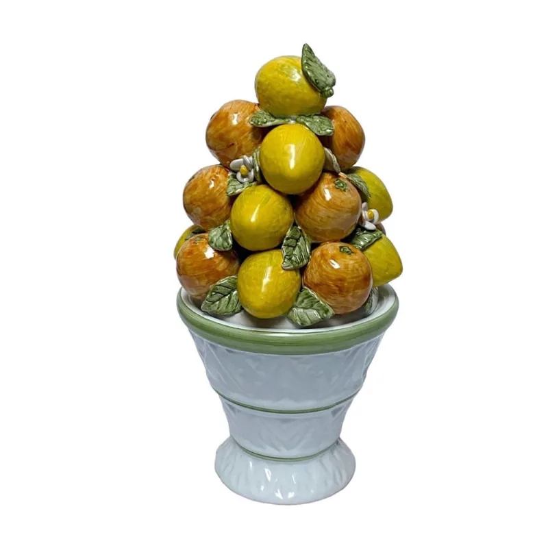 Compoteira topiaria laranja c/limao siciliano luiz salvador