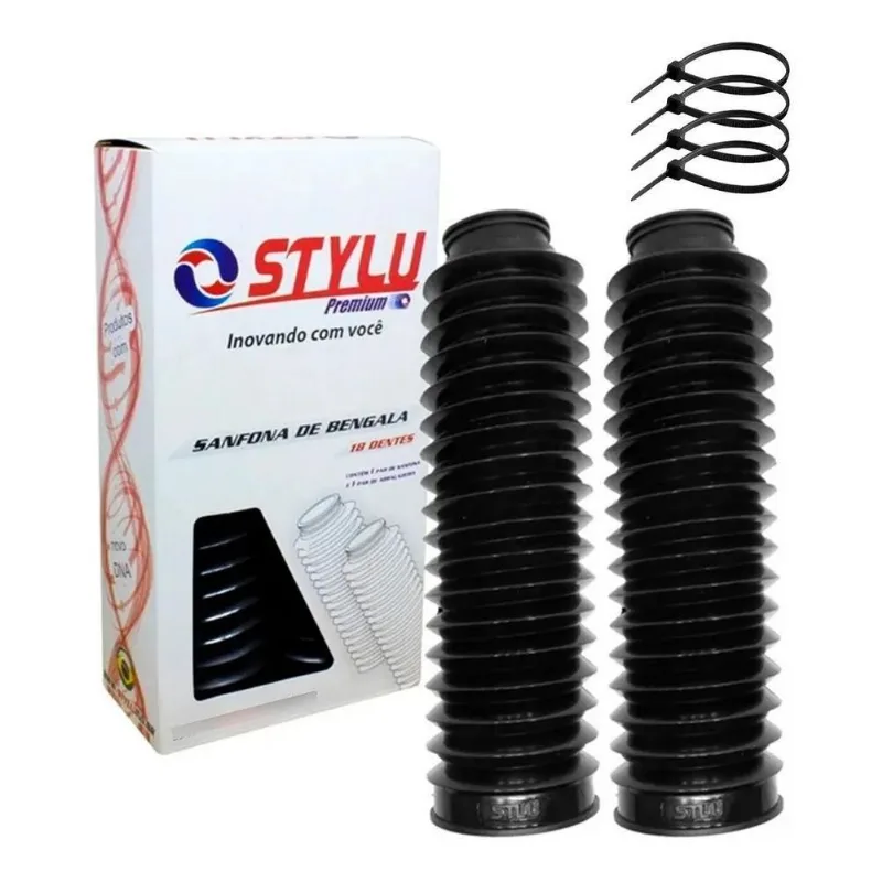 Sanfona Bengala 18 Dentes Xtz / Bros / Xlr / Xl 125 Preto