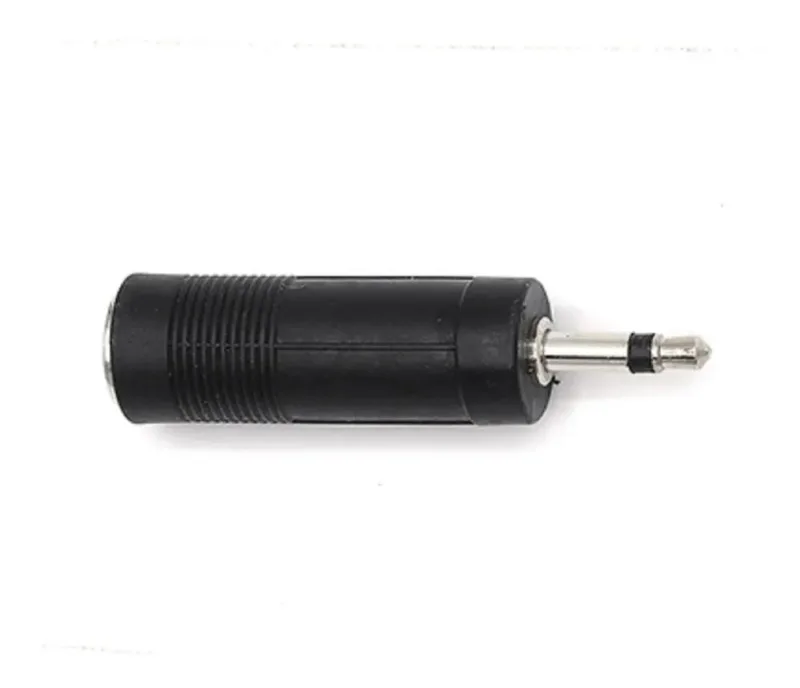 2x Plug Adaptador P10 Femea P/p2 Macho Mono Auxiliar Som