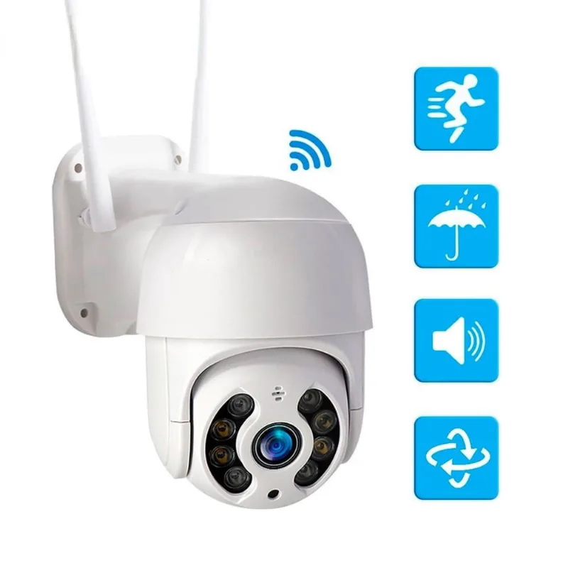 Câmera A8 à Prova D'Água Full Hd Infravermelho E Zoom 4X