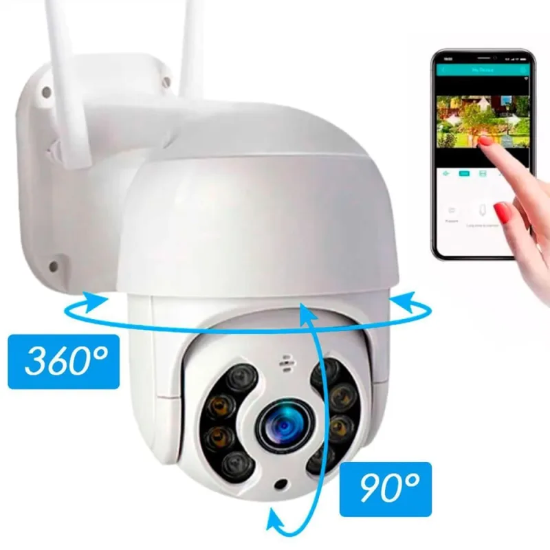 Camera De Segurança Wifi Full Hd A8 - Não Disponível - Construção E Ferramentas
