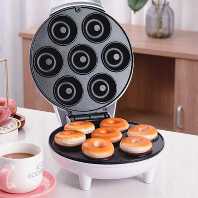 Mini Máquina Donuts Ideal Fazer Sobremesas E Donuts - Não Informado - Eletroportáteis