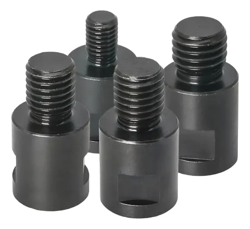 5x Adaptador De Eixo De Rosca M10 M14 Lixadeira Esmerilhadei