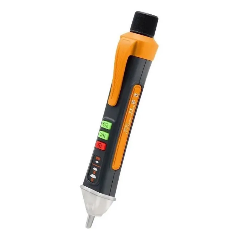 2x Detector Tensão Caneta Led Corrente Medidor Sonoro