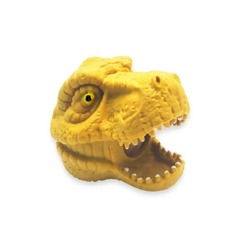 Brinquedo Dinossauro Rex Anti Estresse E Depressão Amarelo