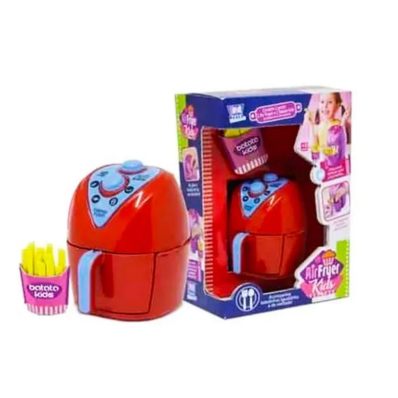 Brinquedo Airfryer Colors Kids 2 Peças - Zuca Toys