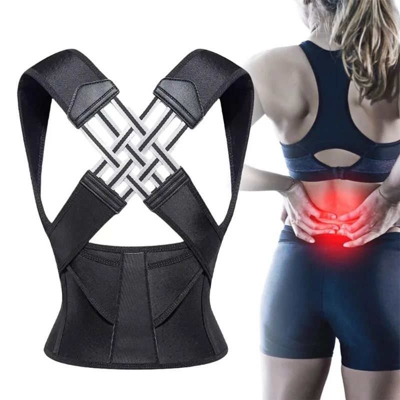Cinta Postural Ortopédica Alívio Dores Nas Costas E Ombros