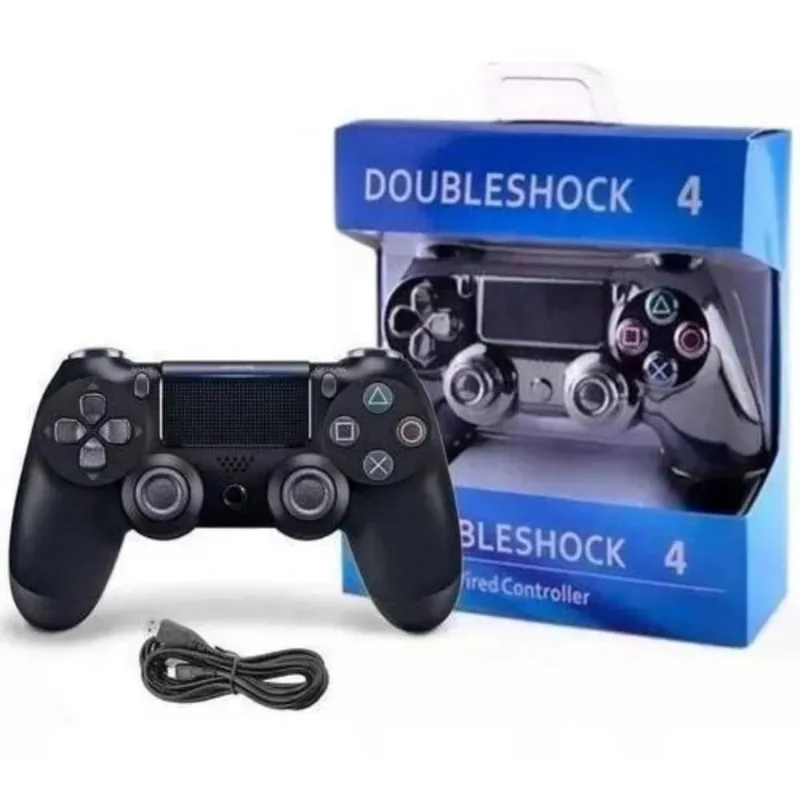 Controle Preto Sem Fio Compatível Pc E Console Presente Seu
