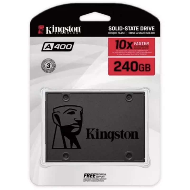 Disco Sólido Interno Kingston Suv400s37/240g 240gb