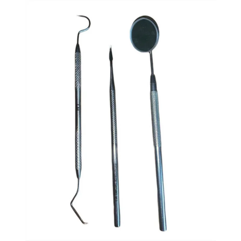 Removedor De Tártaro-Lm-Espelho-Sonda Extrator 2 Kits