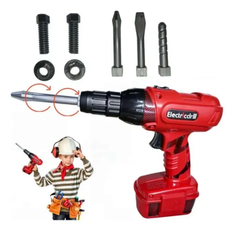 Brinquedo Interativo Parafusadeira Infantil Pronto Estoque