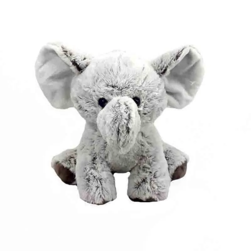 Elefante de Pelúcia Peludo 28 cm