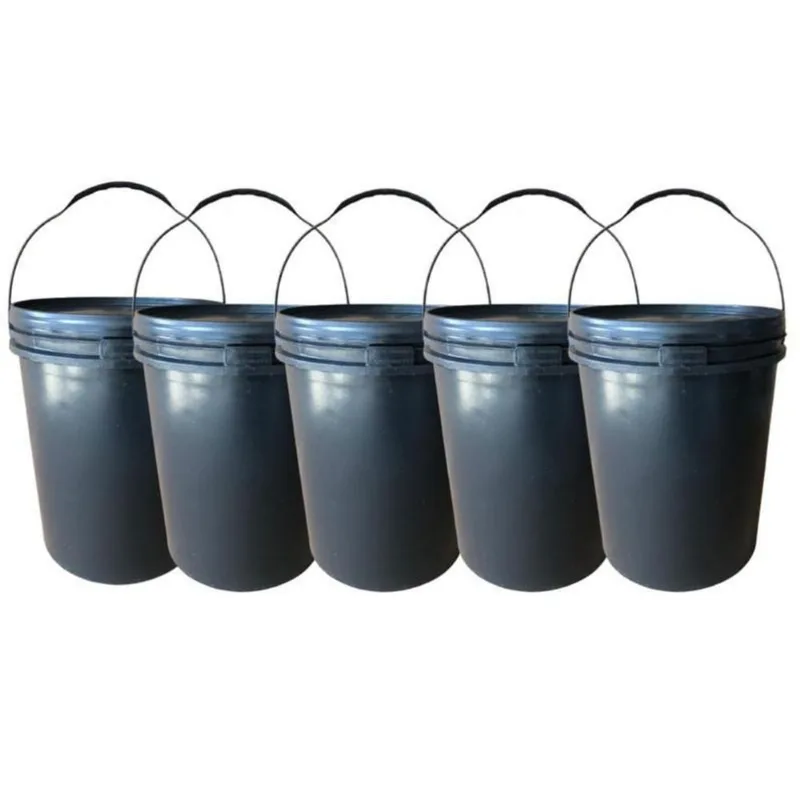 Balde 16l Para Abastecer Aeronaves - 5 Pçs