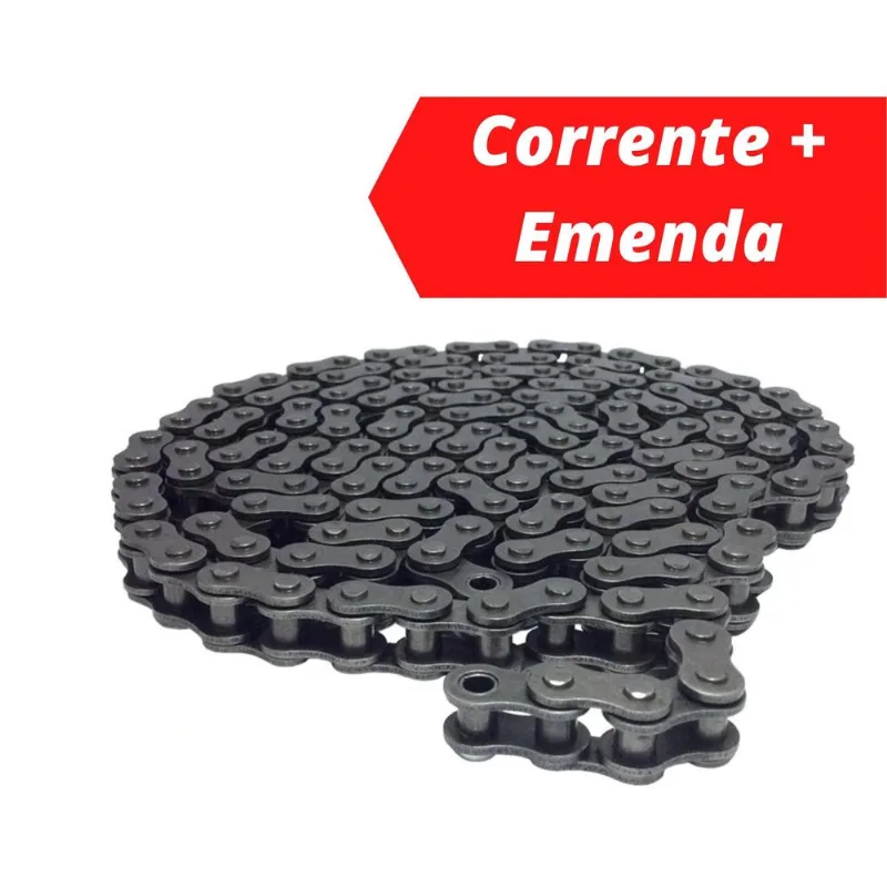 Corrente Norma Asa 40-1 Passo 1/2 - Por Metro