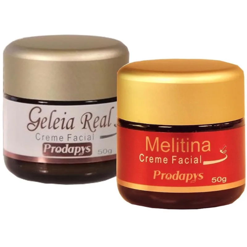 Creme Facial Veneno De Abelha + Creme Geleia Real