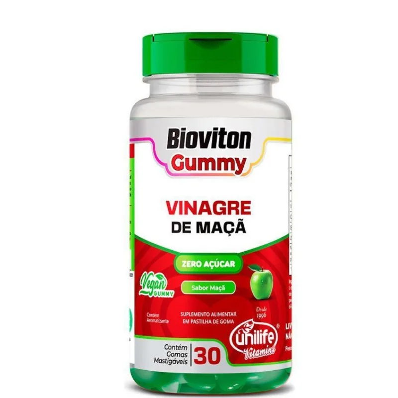 Bioviton Gummy Vinagre De Maçã Unilife 30 Gomas