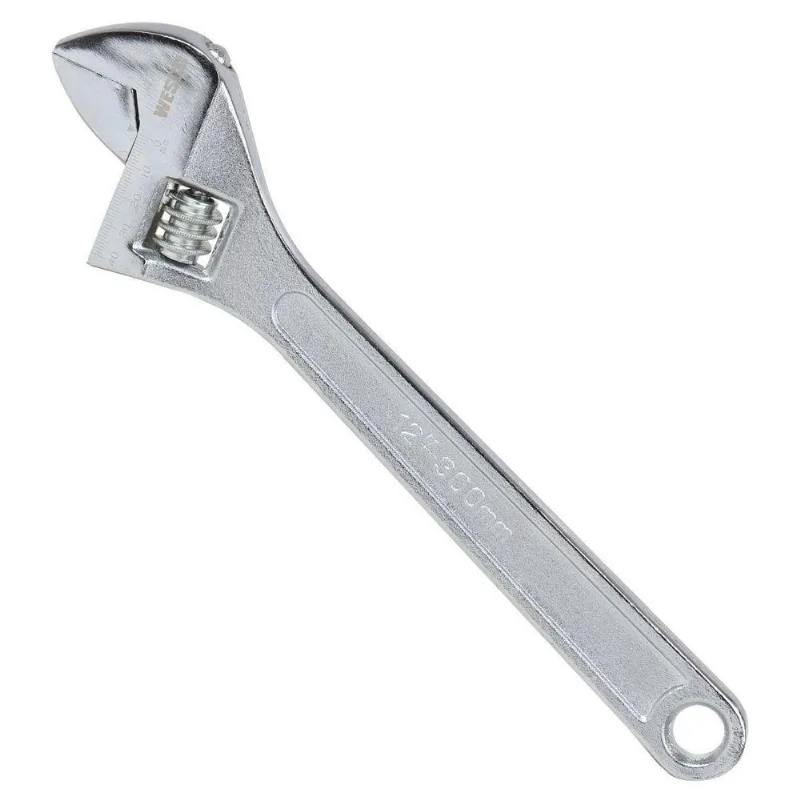 Chave Ajustável Wesco 12 32mm Ws9722 Resistente, Precisa E Profissional