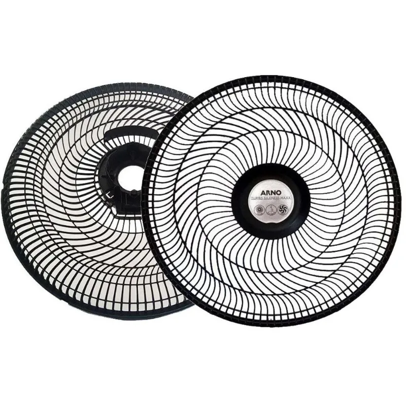Kit Grade Frontal + Traseira Para Ventilador Turbo Silencio