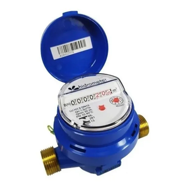 3x Hidrômetro Unijato 1/2pol. Dn15 Qn1,5m/h - Hidrometer