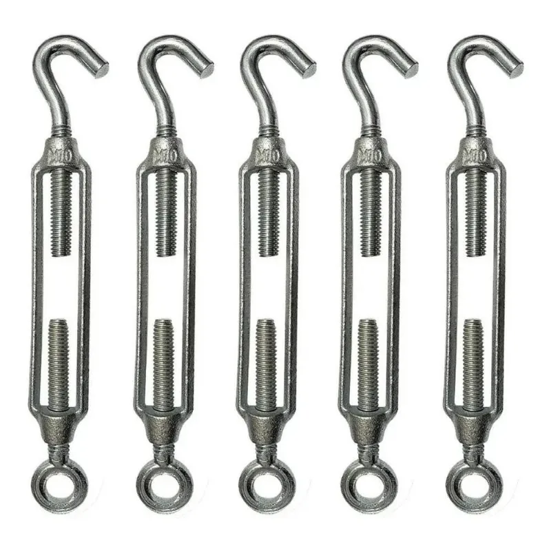 3x Kit 20 Esticador Cabo De Aço Muito Resistente 1/4 (6mm)