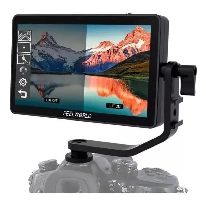 5x Monitor Feelworld F6 Plus V2 Touch 3d Lut 6