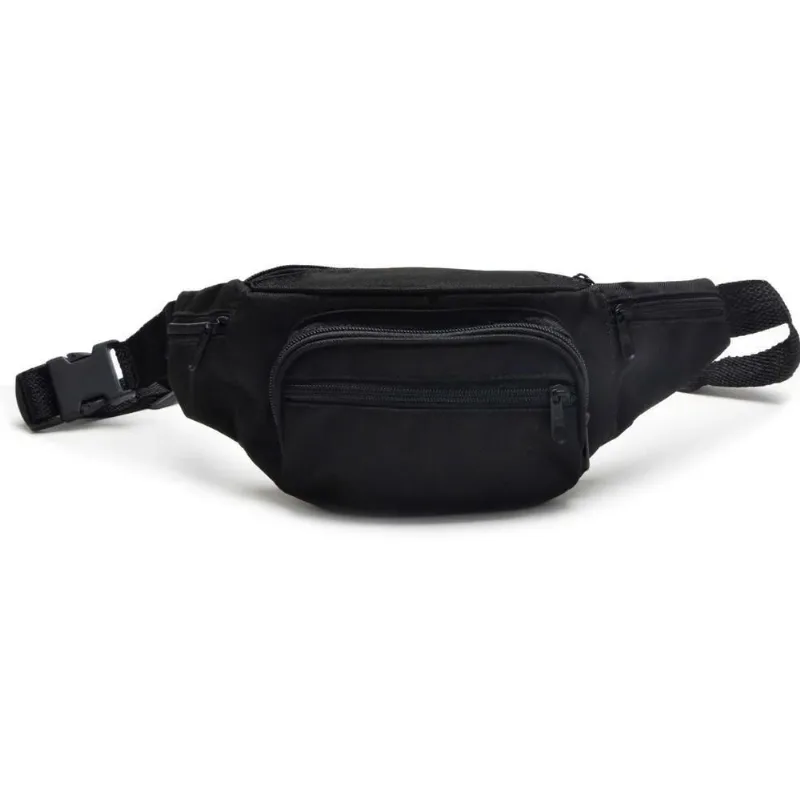 3x Pochete Masculina Bolsa Cintura Motoqueiro Multiuso