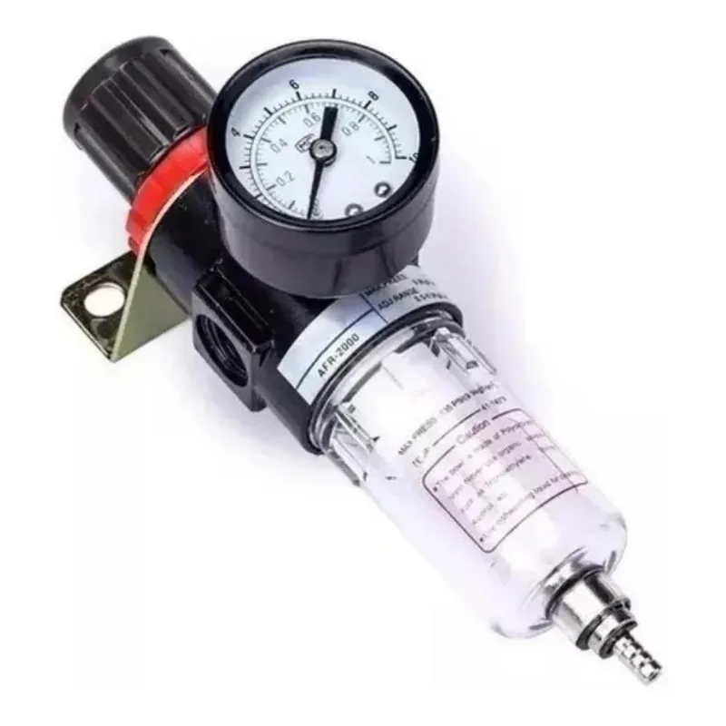 Filtro Regulador Ar Comprimido Compressor 1/4 Completo