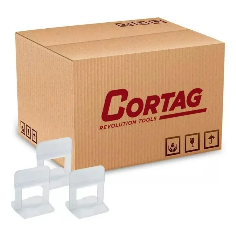 Espaçador Nivelador Para Porcelanato Piso 250 Peças - Cortag