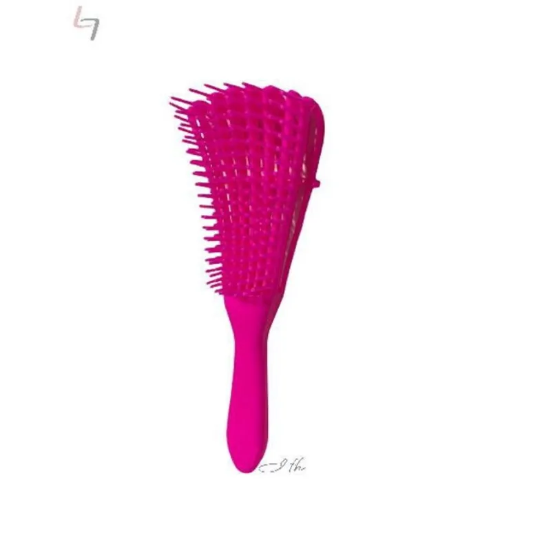 Escova Polvo Para Cabelo Cacheado