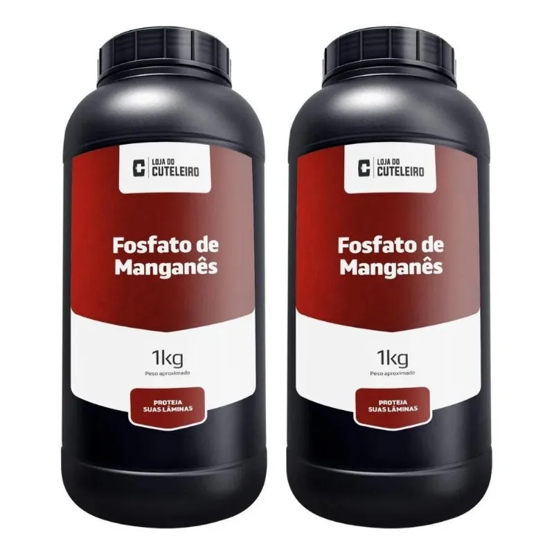 Fosfato De Manganês Liquido 2kg Facas Cutelaria Bom Frete