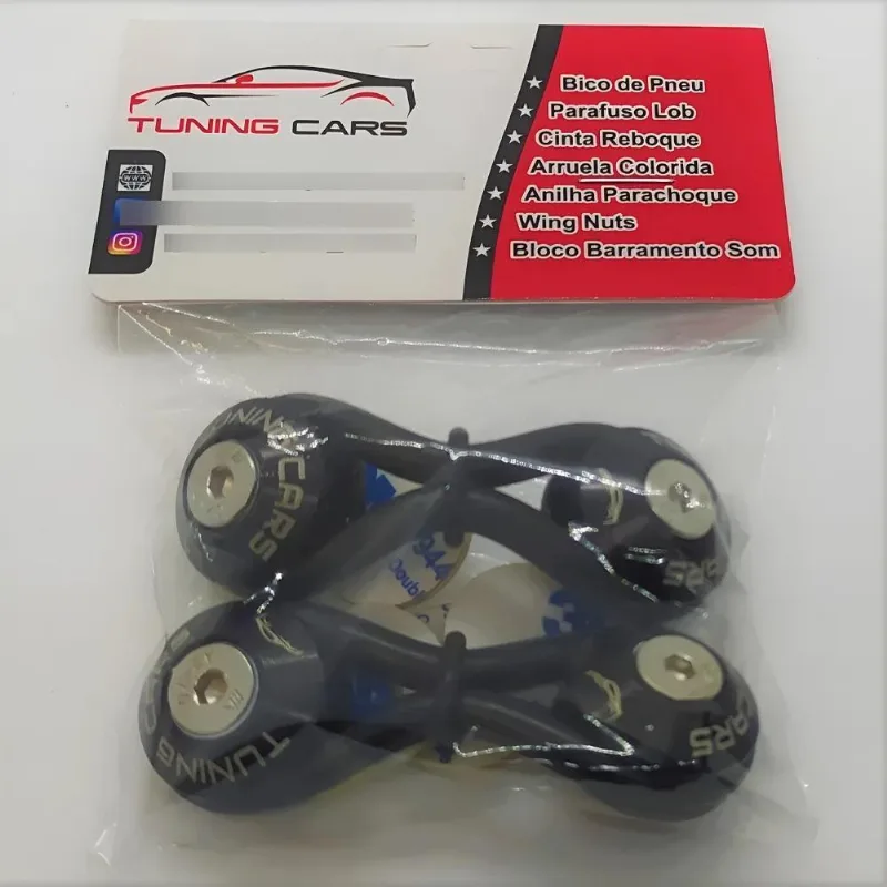 Trava Parachoque Quick Release Rebaixado Anilha Decora Preto