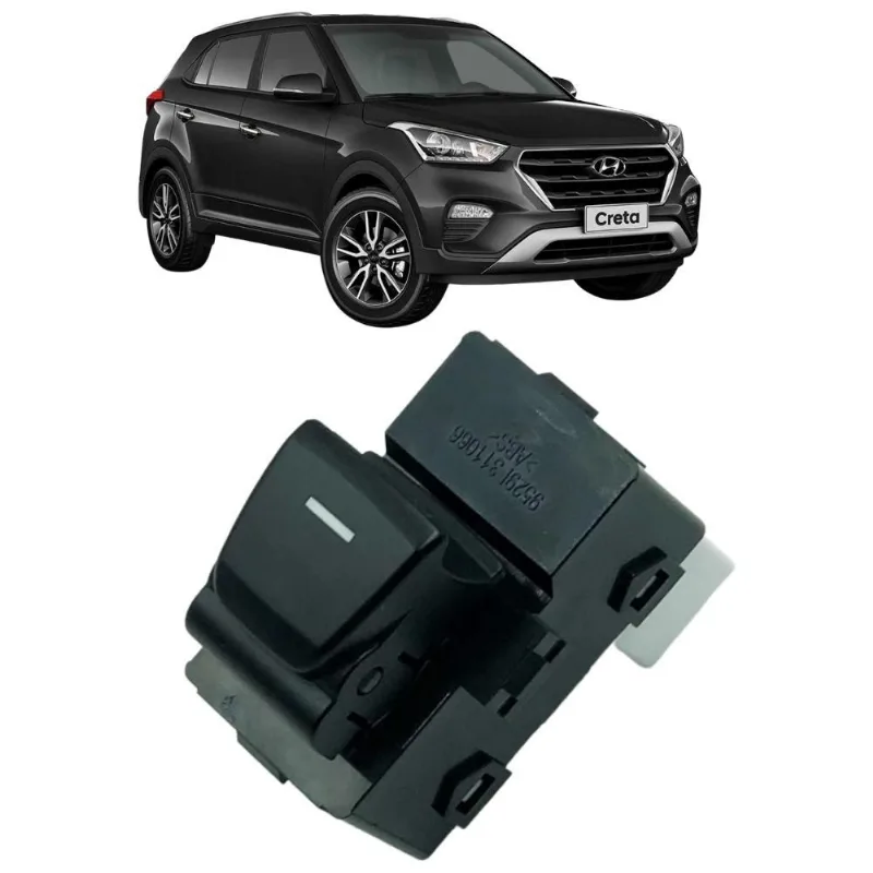 Botão Comando Vidro D.d Passageiro E Traseiro Hyundai Creta