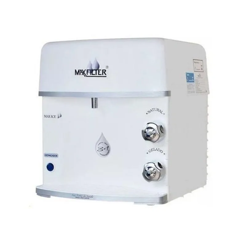 Purificador Gelado Max Filter Ice Ozônio Alcalina 110V