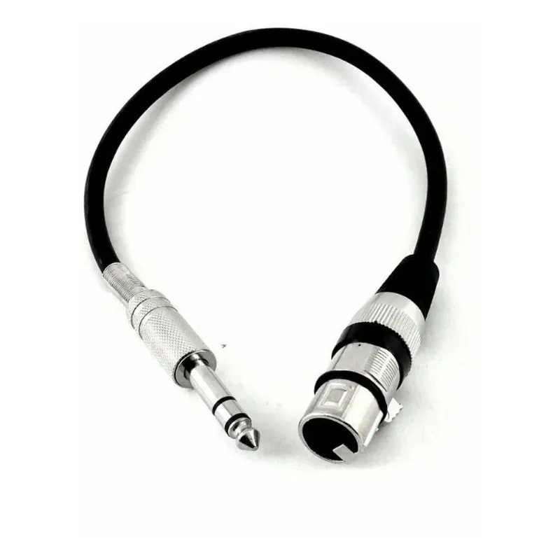 Adaptador Xlr Fêmea X P10 Stereo 20 Cm
