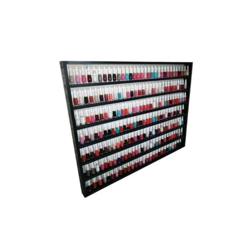 Organizador De Esmaltes Em Mdf Preto 100X90x06 Cm