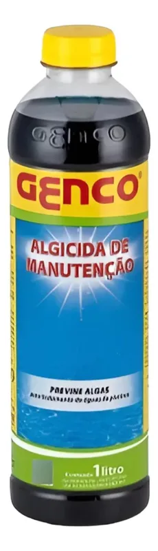 Algicida Manutenção Piscina Pooltrat Previne Algas 1 L Genco - Não Informado - Esporte E Lazer
