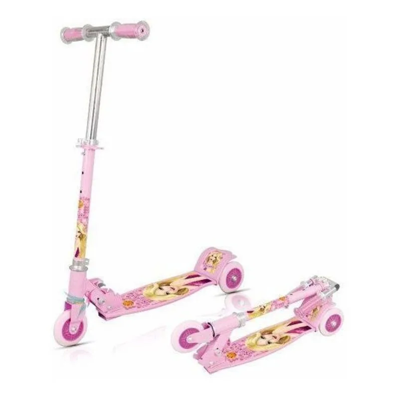 Patinete Infantil Meninas 3 Rodas 50kg Ajustável Brinquedo