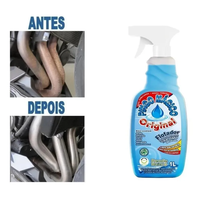 Limpa Motor Corrente De Moto Remove Graxa E Óleo 1 Litro