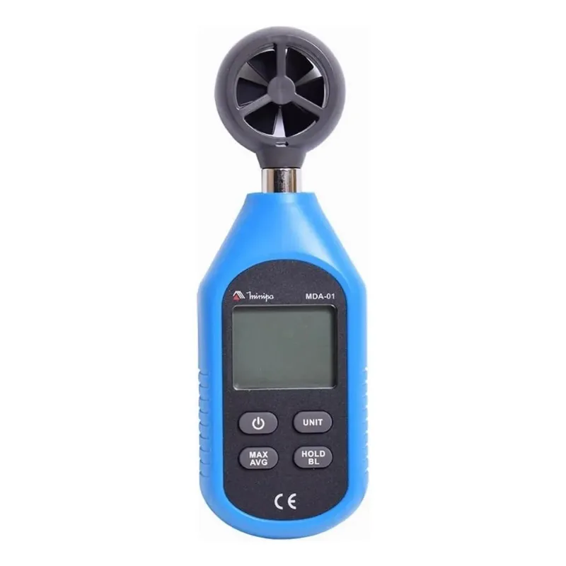 3x Mini-anemômetro Digital Minipa - Mda-01
