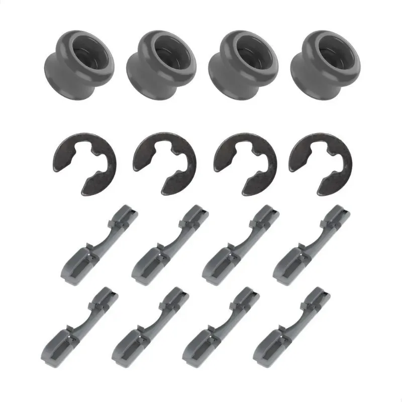 10x Deslize Calço Banco Uno Palio Siena Strada Fiorino Kit