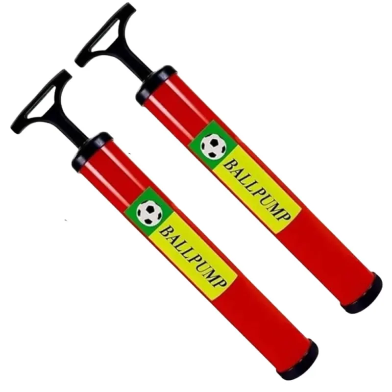 Kit 2 Mini bomba de ar manual para encher bola de futebol basquete volei bexigas de festa - Não Disponível - Esporte E Lazer