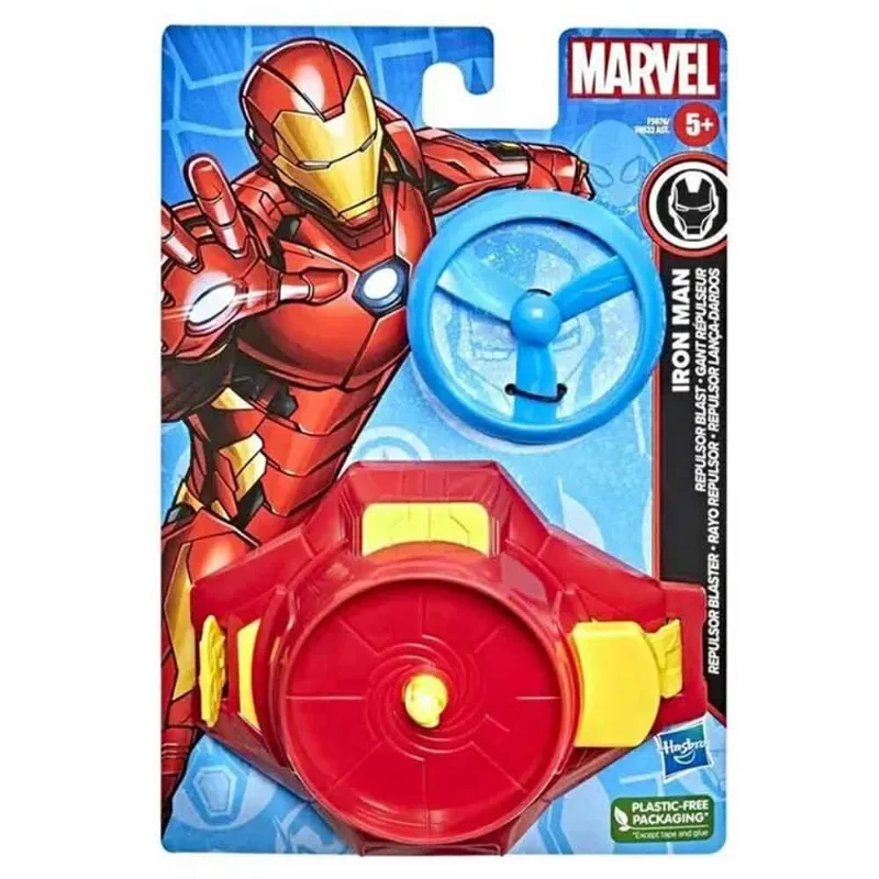 Lancador Com Acessorio Marvel Homem De Ferro Repulsor Hasbro