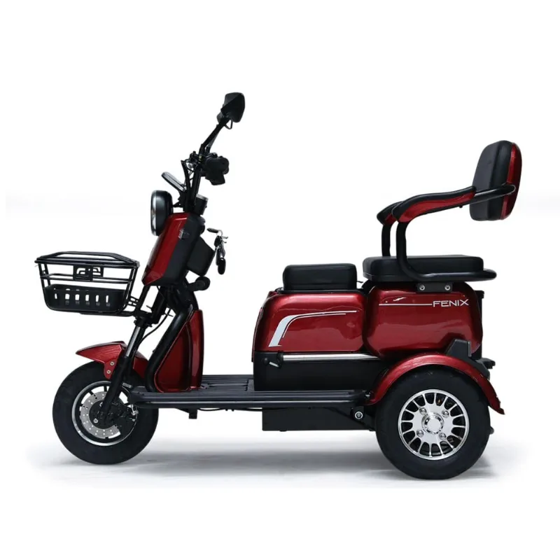 Triciclo Eletrico - Duos Fenix 750w - Vermelho - Duos Bikes