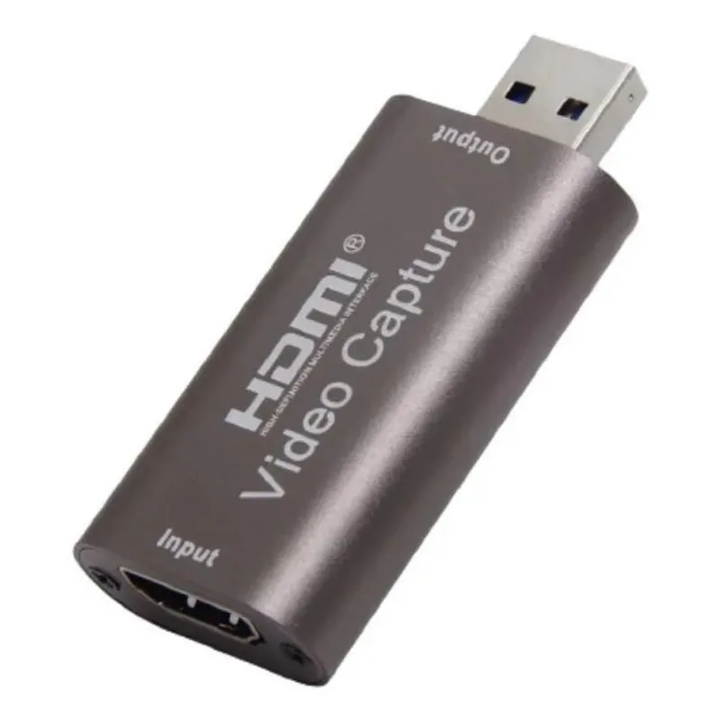 10x Placa De Captura Hdmi Usb 4k 30fps E 1080p 60fps Para L