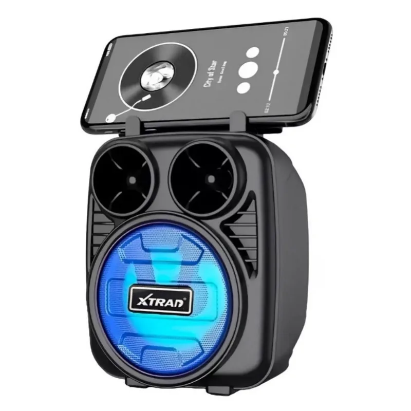 Caixa Caixinha Som Portátil Bluetooth Recarregavel 110v/220v
