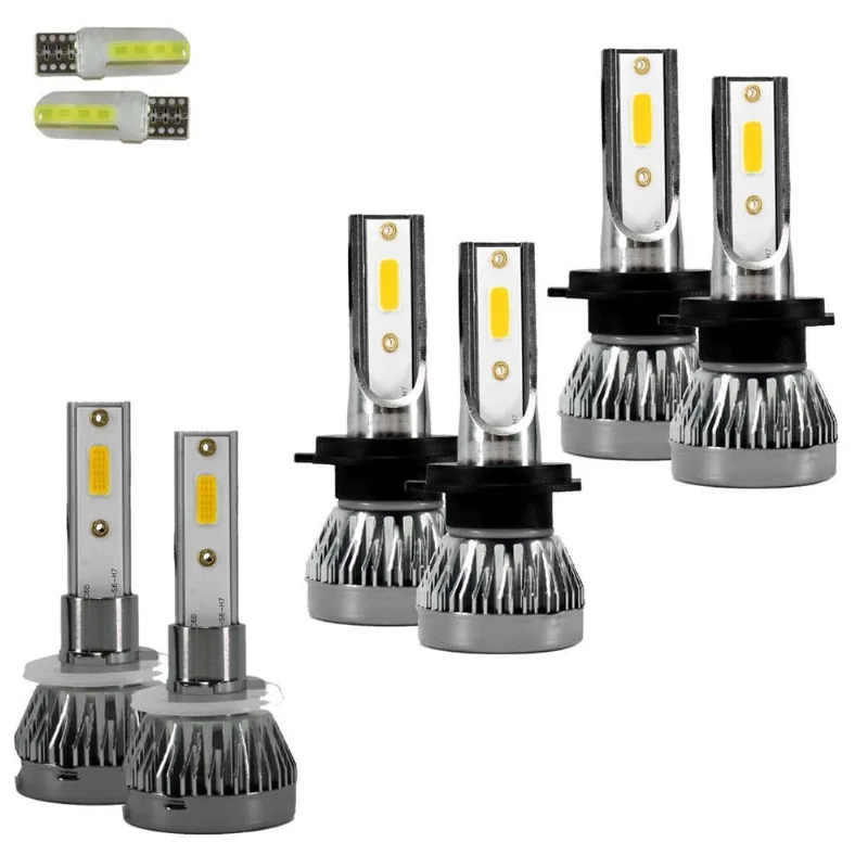 Kit Ultra Led Nano Kia Sportage 2012/2016 22000 Lúmens 6500K