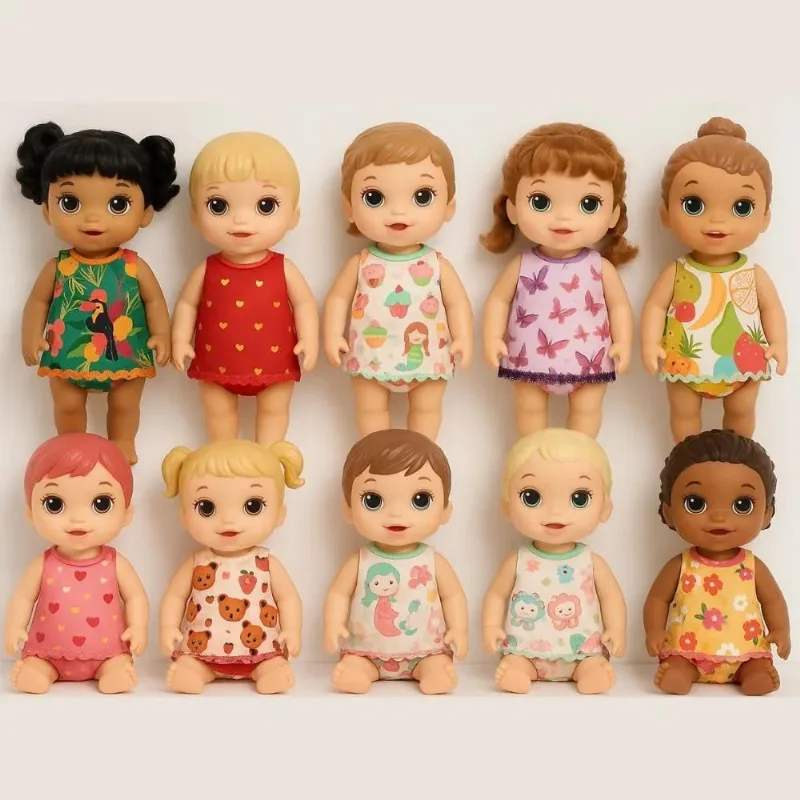 3x Kit Roupas Com 10 Vestidos + 10 Calcinhas Baby Alive My L